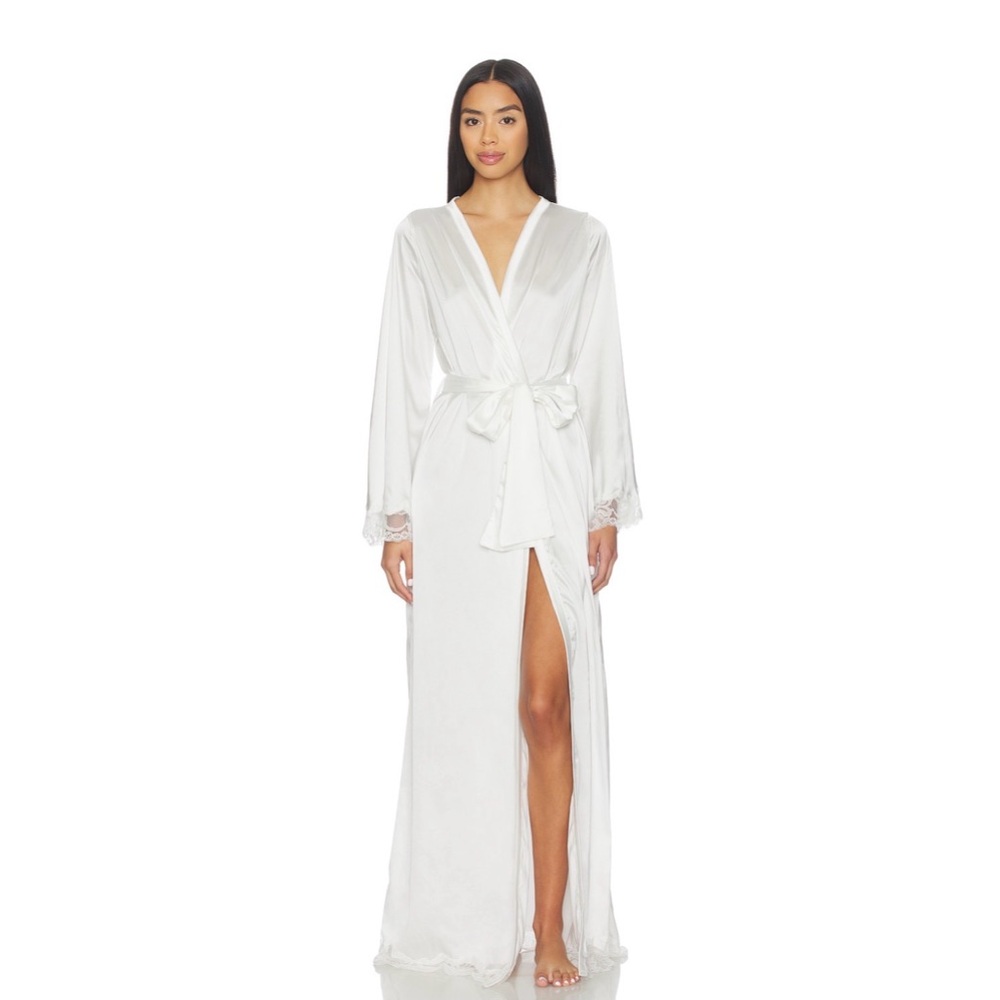Kat the Label Satin Maxi Robe